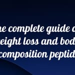 Free Ebook The complete guide on weight loss and body recomposition peptides